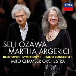 Foto van Beethoven: symphony no.1/piano concerto no.1 - cd (0028948325665)