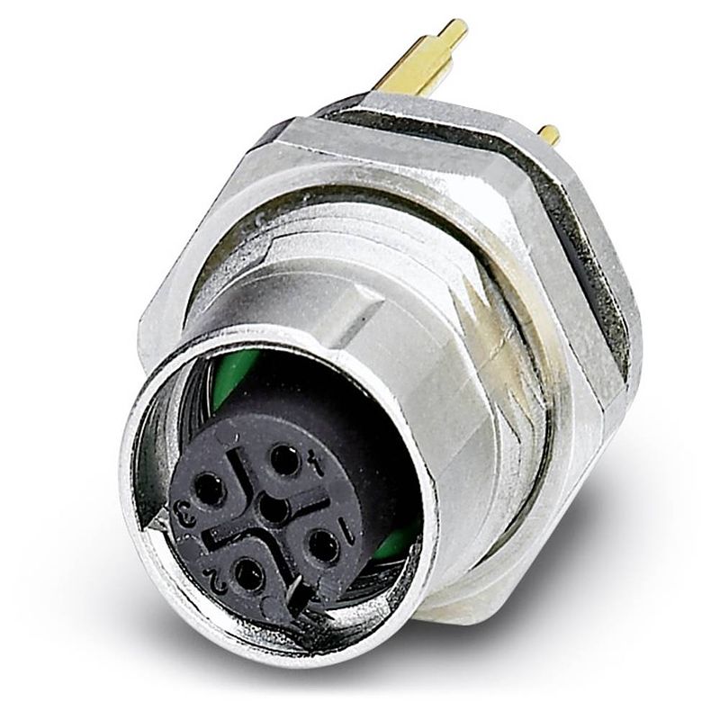 Foto van Phoenix contact 1558522 sensor/actuator steekconnector m12 aantal polen: 4 bus, inbouw 20 stuk(s)