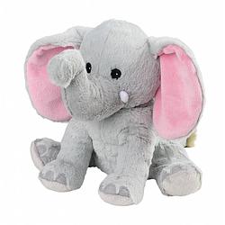 Foto van Warmies warmteknuffel olifant 29 cm grijs