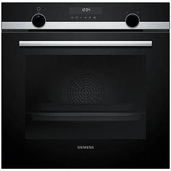 Foto van Siemens hr578gfs7f inbouw combi stoomoven grijs