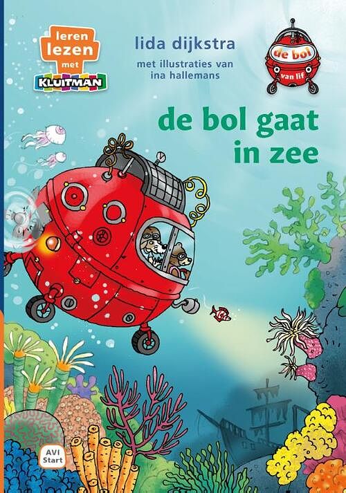 Foto van De bol gaat in zee - lida dijkstra - hardcover (9789020676129)