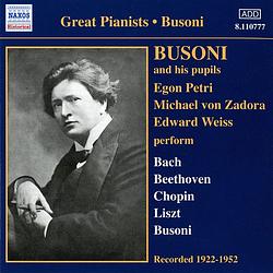 Foto van Busoni and his pupils - cd (0636943177723)