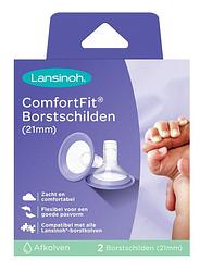 Foto van Lansinoh comfort fit 21mm borstschild