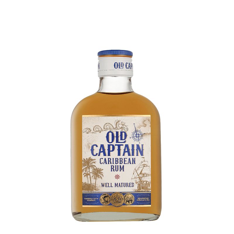 Foto van Old captain brown 20cl rum