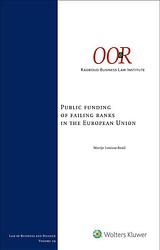 Foto van Public funding of failing banks in the european union - hardcover (9789013160024)