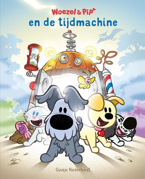 Foto van Woezel & pip en de tijdmachine - guusje nederhorst - ebook (9789079738892)