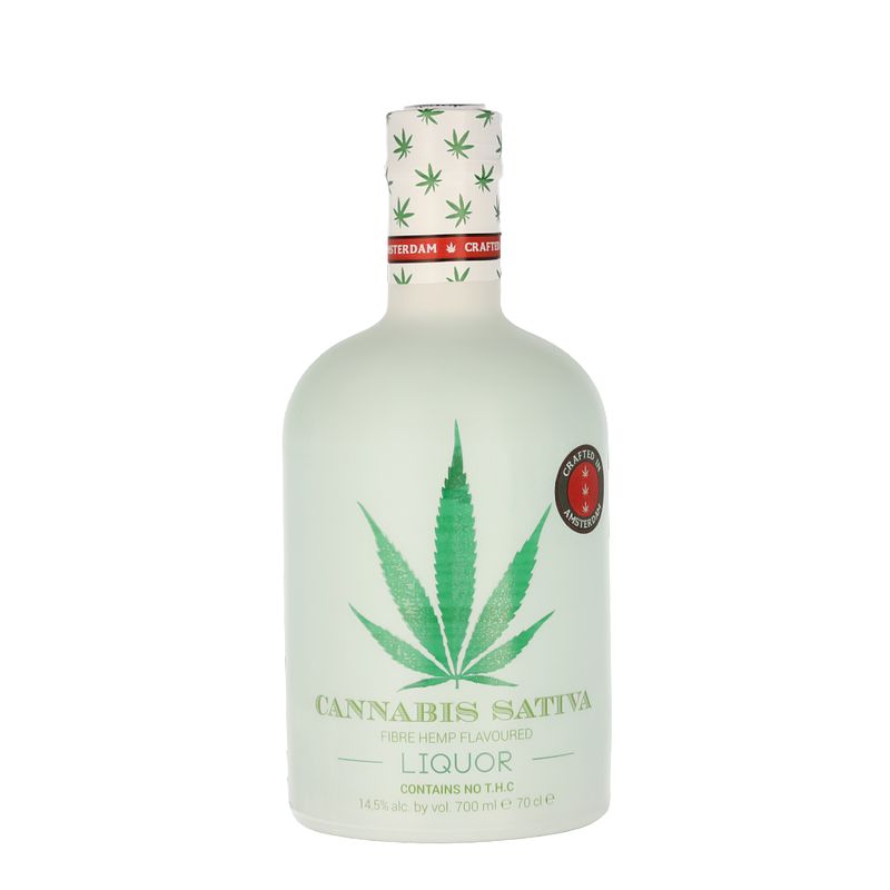 Foto van Cannabis sativa liquor 70cl likeur