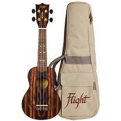 Foto van Flight supernatural series dus460 amara sopraan ukelele met gigbag