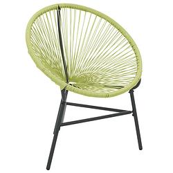 Foto van Vidaxl tuinstoel acapulco poly rattan groen