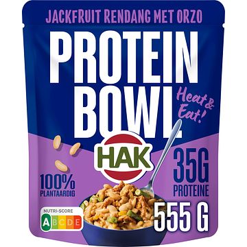 Foto van Hak jackfruit rendang protein bowl 555g bij jumbo