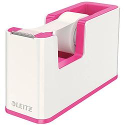 Foto van Leitz plakbanddispenser wow 5364 wit, pink