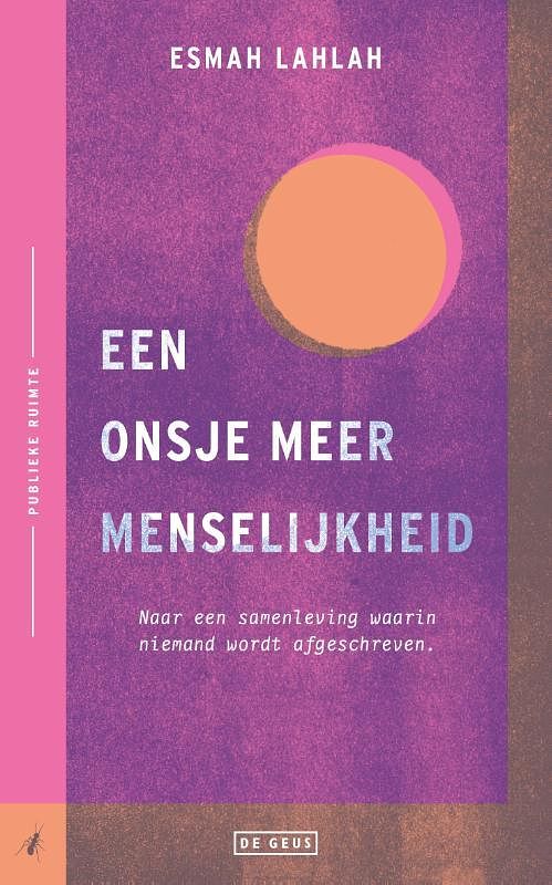 Foto van Een onsje meer menselijkheid - esmah lahlah - paperback (9789044546712)