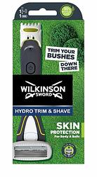 Foto van Wilkinson hydro trim & shave skin body & balls