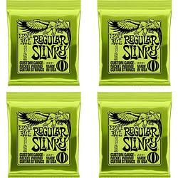 Foto van Ernie ball 2221 regular slinky snaren voor elektrische gitaar (4 sets)