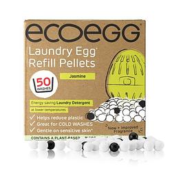 Foto van Eco egg laundry egg refill pellets jasmine - voor alle kleuren was