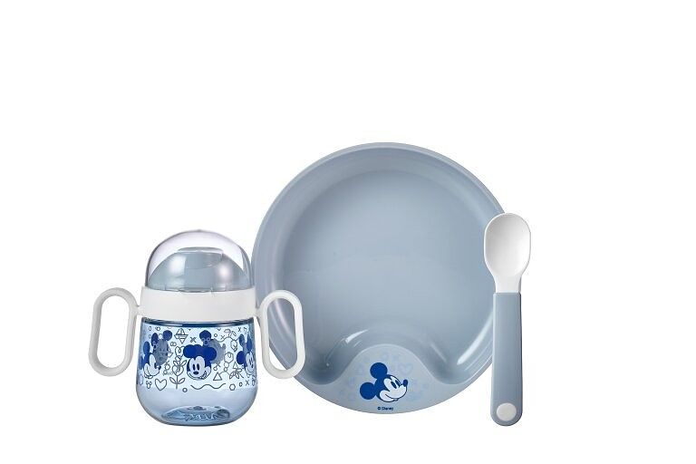 Foto van Mepal set babyservies mio 3 delig mickey mouse