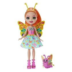 Foto van Mattel enchantimals city tails pop belisse vlinder en dart