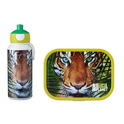 Foto van Mepal lunchset (schoolbeker & lunchbox) campus pop-up animal planet