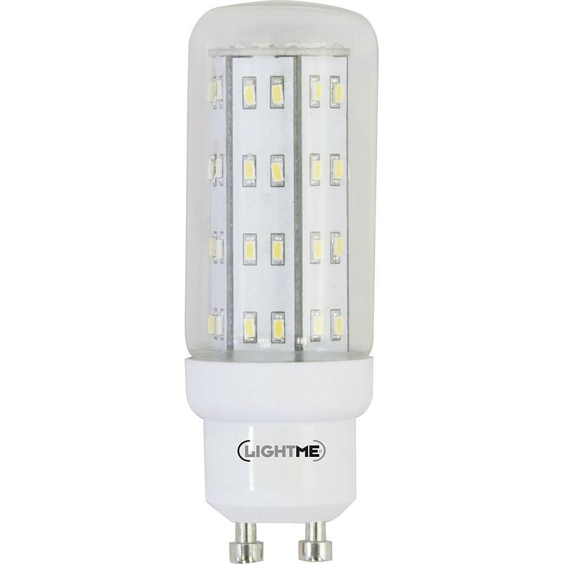 Foto van Lightme lm85352 led-lamp energielabel f (a - g) gu10 staaf 4 w = 37 w neutraalwit (ø x l) 30 mm x 80 mm niet dimbaar 1 stuk(s)