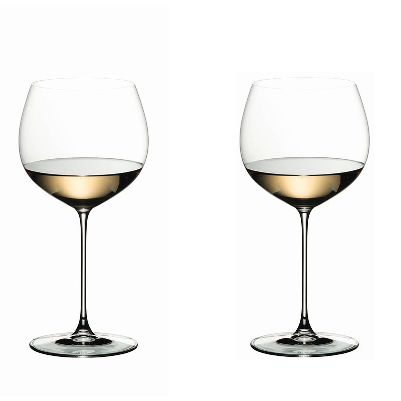 Foto van Riedel oaked chardonnay wijnglazen veritas - 2 stuks