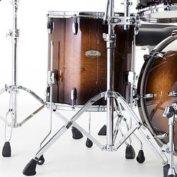 Foto van Pearl sts1616f/c314 session studio select gloss barnwood brown 16 x 16 inch floortom