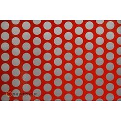 Foto van Oracover 90-022-091-002 plotterfolie easyplot fun 1 (l x b) 2 m x 60 cm lichtrood, zilver