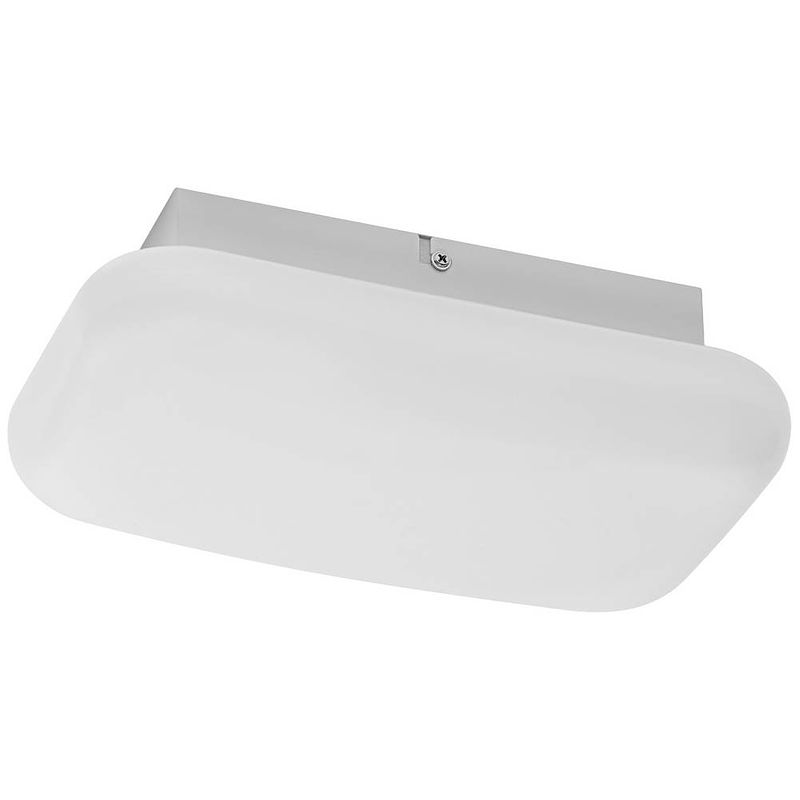 Foto van Ledvance bathroom decorative ceiling and wall with wifi technology 4058075574359 led-plafondlamp voor badkamer energielabel: e (a - g) 12 w warmwit wit