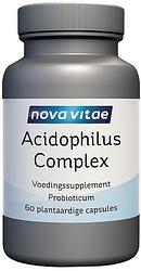 Foto van Nova vitae acidophilus complex capsules 60st