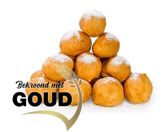 Foto van Happy bakers glutenvrije oliebollen zonder rozijnen