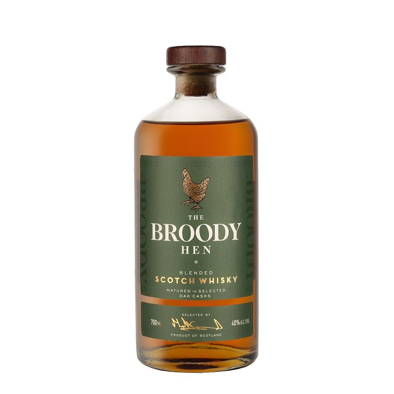 Foto van The broody hen blended 70cl whisky