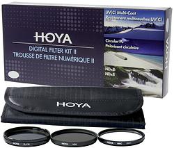 Foto van Hoya digital filter kit ii 46mm - uv, polarisatie en ndx8 filter