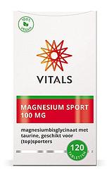 Foto van Vitals magnesium sport 100mg tabletten