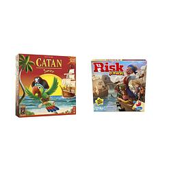 Foto van Spellenset - bordspel - 2 stuks - catan junior & risk junior