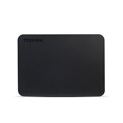 Foto van Toshiba canvio basics 2tb (usb-c) externe harde schijf zwart