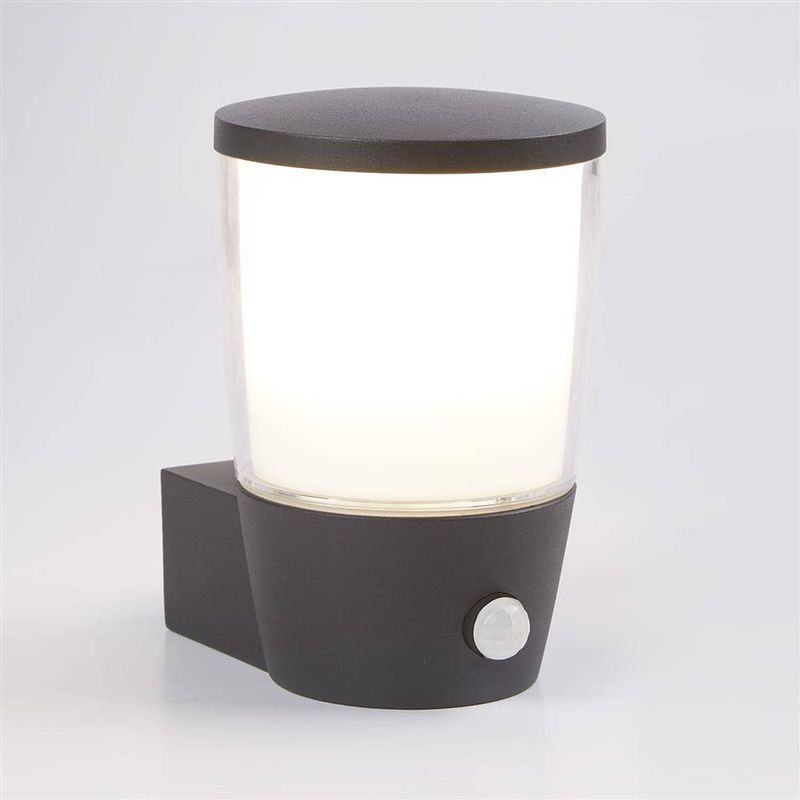 Foto van Landelijke wandlamp - bussandri exclusive - metaal - landelijk - e27 - l: 11cm - voor buiten - woonkamer - eetkamer -