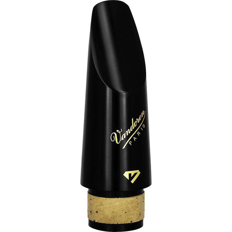 Foto van Vandoren bd4 black diamond clarinet mouthpiece mondstuk voor bb-klarinet