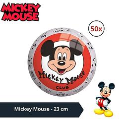 Foto van Bal - voordeelverpakking - mickey mouse - 23 cm - 50 stuks