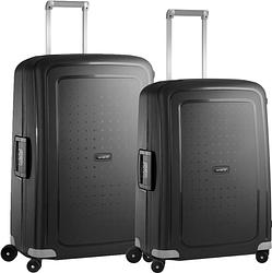 Foto van Samsonite s'cure spinner 69+75cm black kofferset