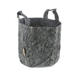 Foto van Root pouch grijs met handvat 10 stuks 56l dia. 43x38 cm