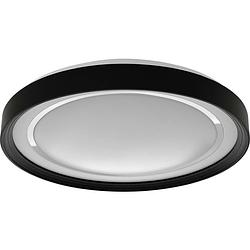 Foto van Ledvance decorative ceiling with wifi technology 4058075573512 led-plafondlamp voor badkamer energielabel: e (a - g) 30 w warmwit zwart