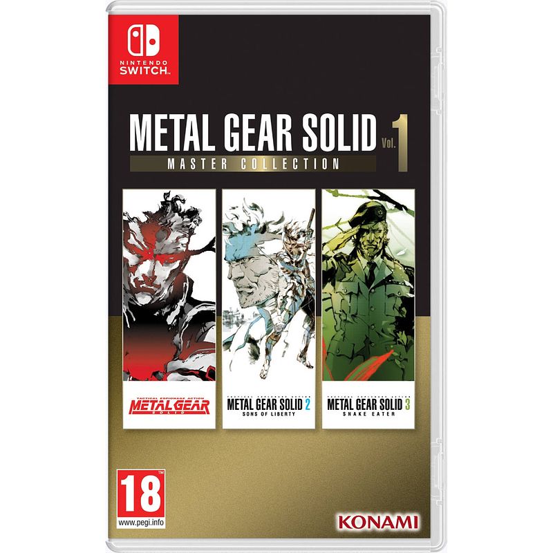 Foto van Metal gear solid: master collection vol.1 - nintendo switch