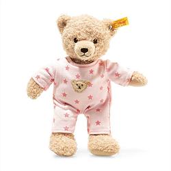 Foto van Steiff teddy & me knuffelbeer met roze pyjama - 25 cm