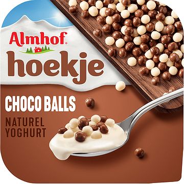 Foto van Almhof hoekje choco balls 150g bij jumbo