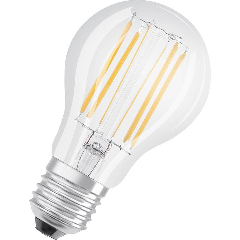 Foto van Osram 4058075592377 led-lamp energielabel d (a - g) e27 peer 7.5 w = 75 w neutraalwit (ø x l) 60 mm x 105 mm 3 stuk(s)