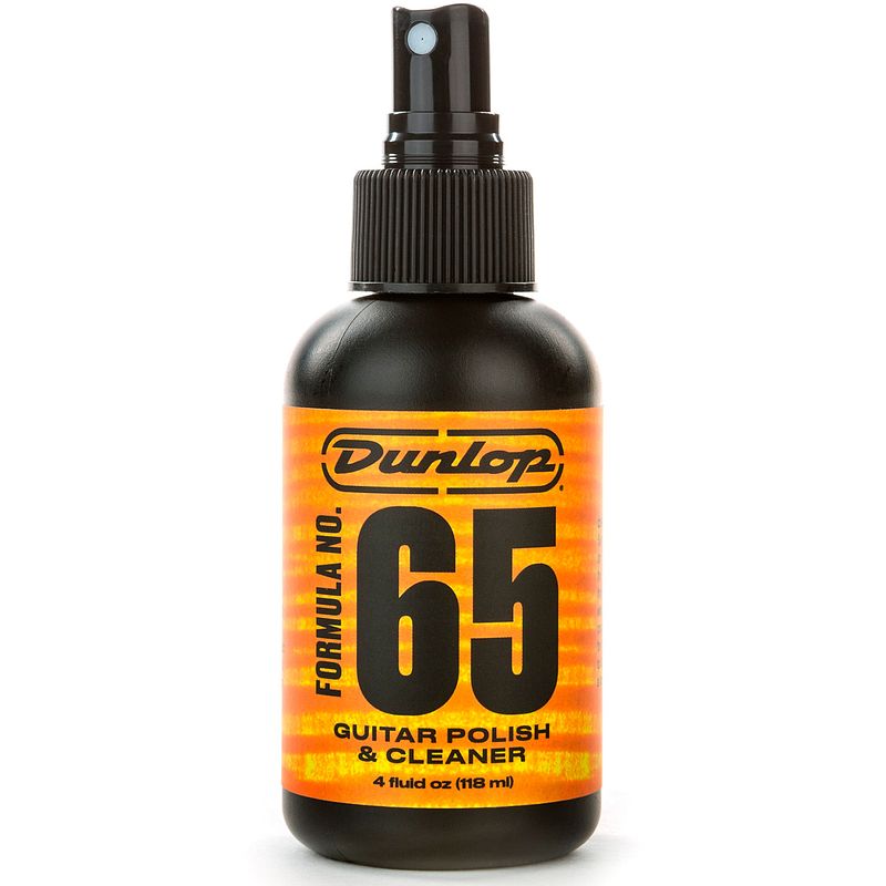 Foto van Dunlop 654 formula no. 65 polish en cleaner voor gitaar