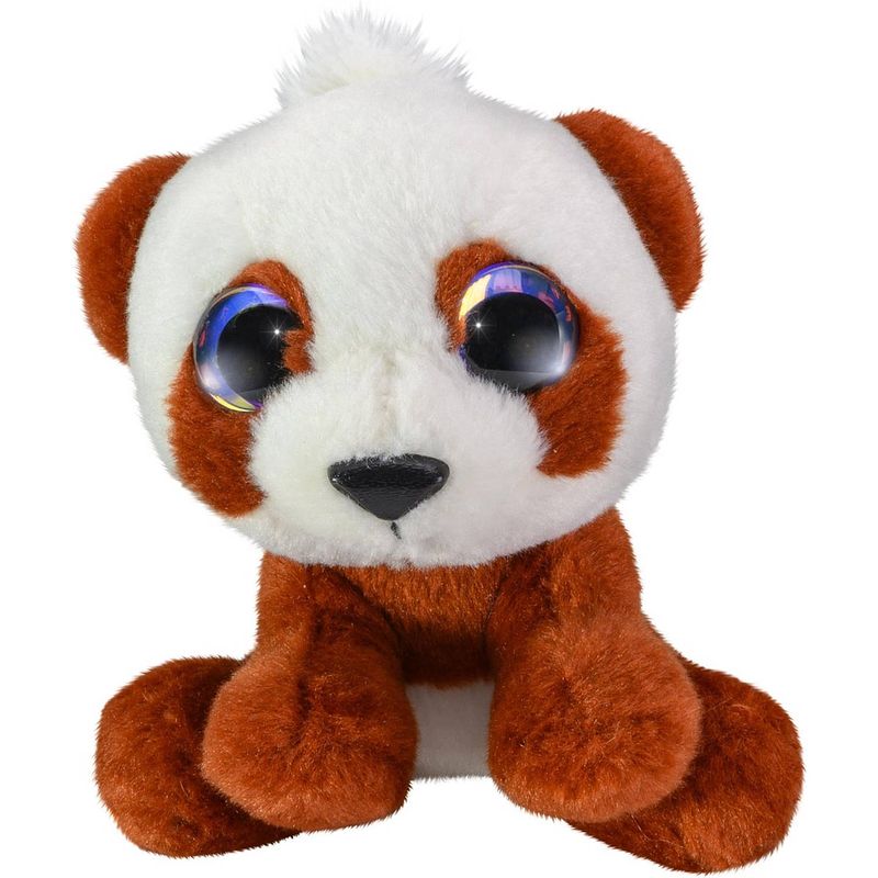 Foto van Lumo stars knuffel panda toto junior 15 cm pluche bruin/wit