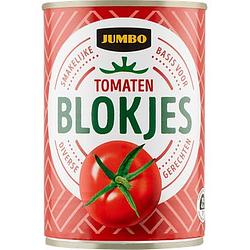 Foto van Jumbo tomatenblokjes 400g