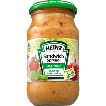 Foto van Heinz sandwich spread mediterraan 300g bij jumbo