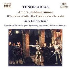 Foto van Tenor arias: amore, sublime amore - cd (0747313592029)