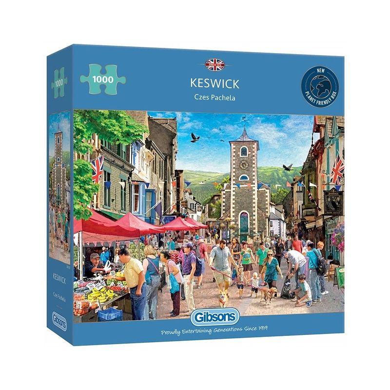 Foto van Gibsons legpuzzel keswick - czes pachela (1000 stukjes)